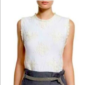 Brunello Cucinelli‎ Layered Top Size XXL Lace